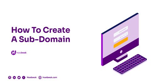 How to create a Sub-Domain